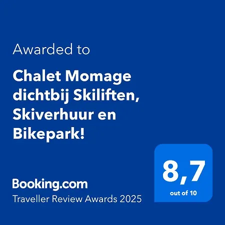 Momage Dichtbij Skiliften, Skiverhuur En Bikepark! *